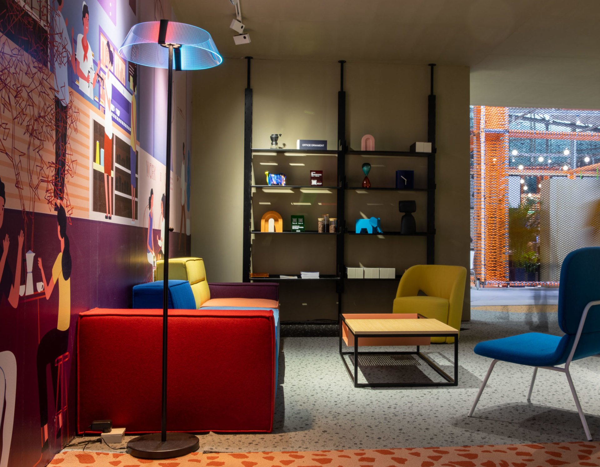Exhibition News | Hepburn Floor Lamp Pop up in the 47th CIFF Guangzhou 2021